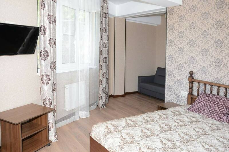 Апартаменты с 1 спальней и балконом +