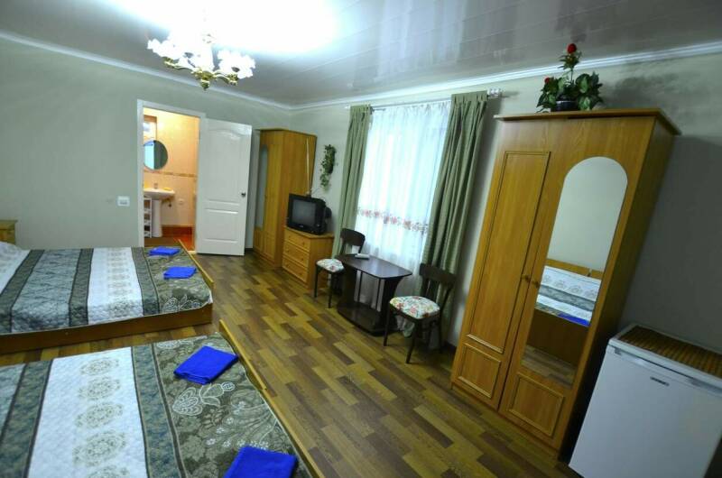 Четырехместный однокомнатный номер