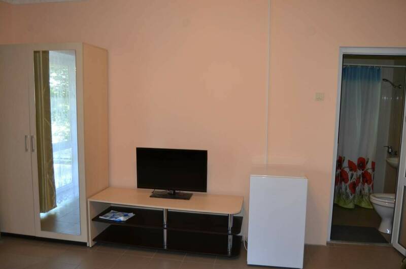 Студия с террасой и кондиционером (1-й этаж)