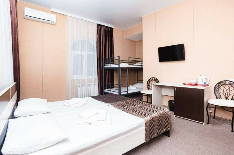 Однокомнатный на 4 основных места