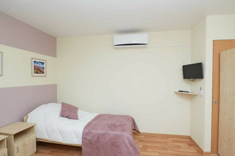 Двухместный номер без собственной ванной комнаты