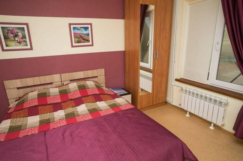 Двухместный номер с собственной ванной комнатой