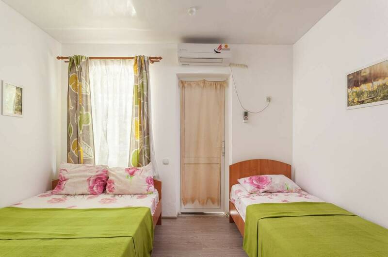 4-х местный номер с общей кухней (корпус 1)