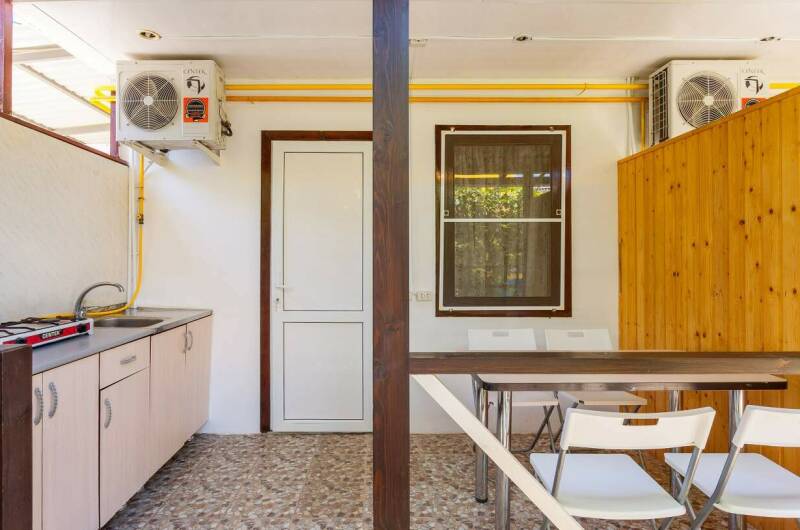 4-х местный номер с кухней-верандой (корпус 1)