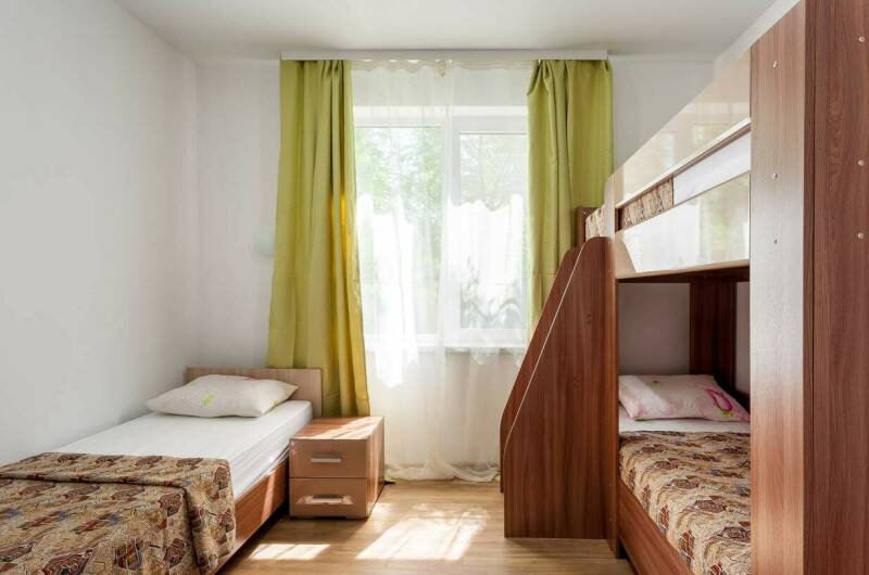 Двухкомнатные апартаменты с кухней