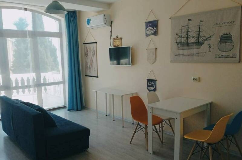 Апартаменты на 3 этаже с видом на море