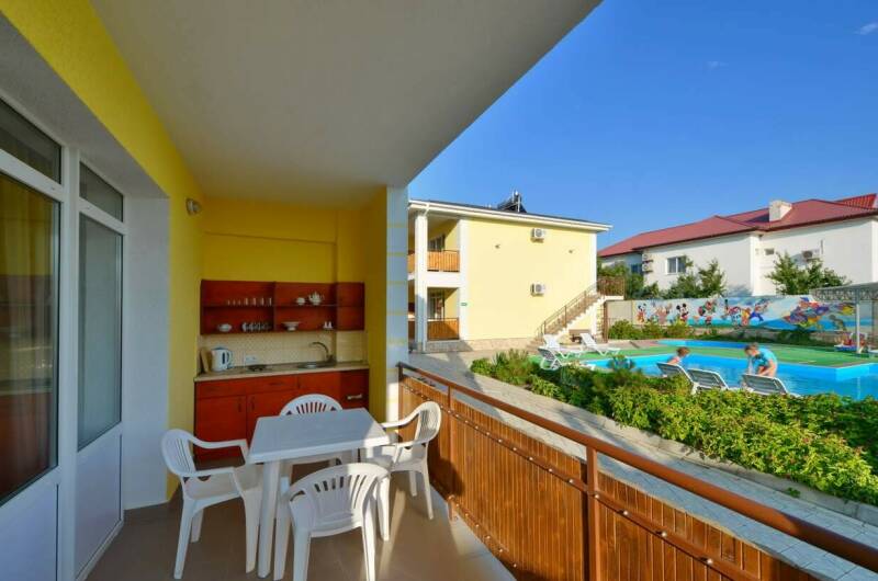 Двухместный номер «Студия» с кухней +3 доп. места