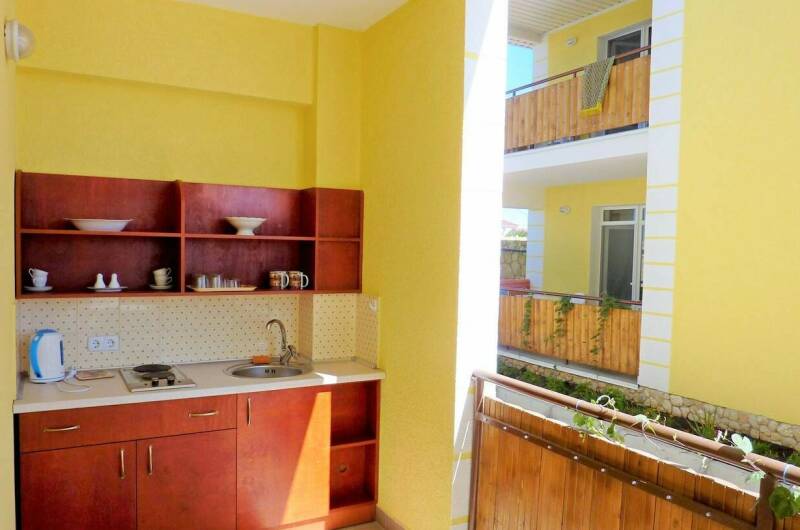 Двухместный номер «Студия» с кухней +3 доп. места