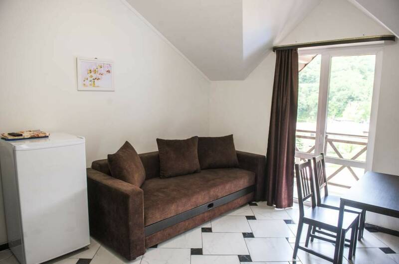 2-х комнатный Люкс с кухней с видом на горы