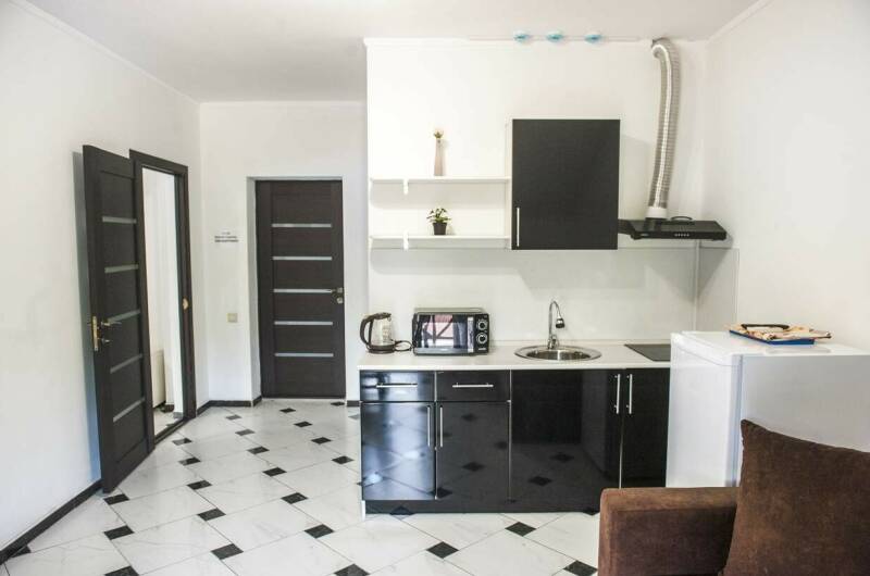 2-х комнатный Люкс с кухней с видом на горы