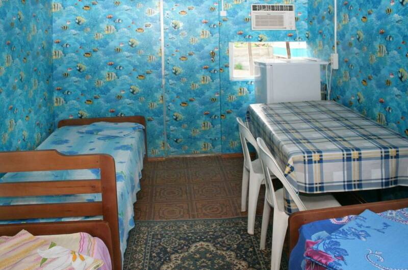 Домик с холодильником и кондиционером