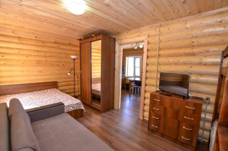 Дом под ключ, раздельная кухня и спальня