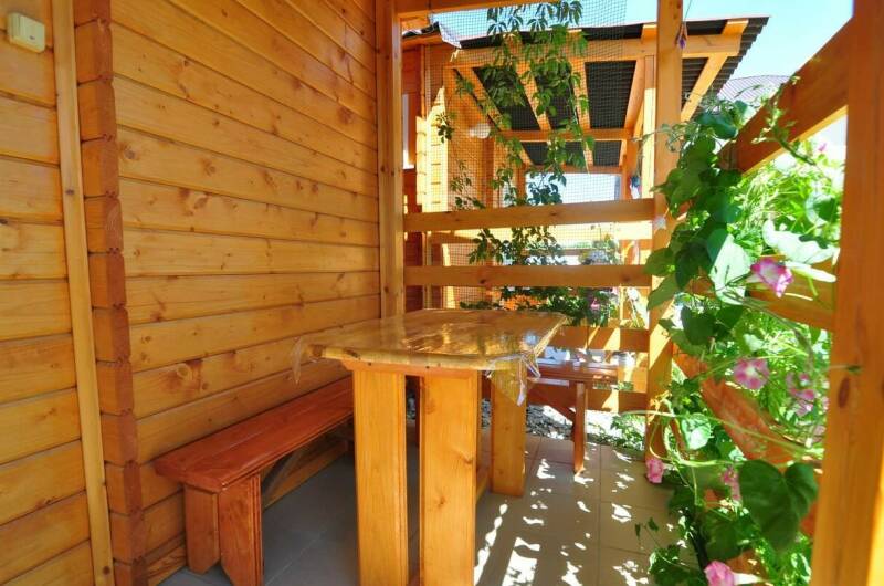 3-х местный деревянный коттедж