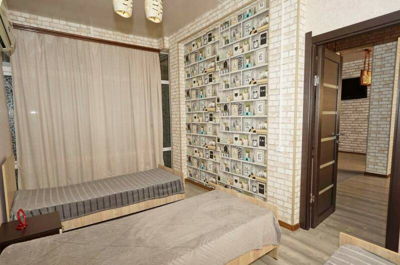 Семейный трехкомнатный с кухней.3х-5ти местный