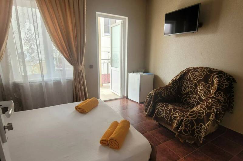 Номер «Двухместный"№ 1отд корпус 2-й эт с балконом