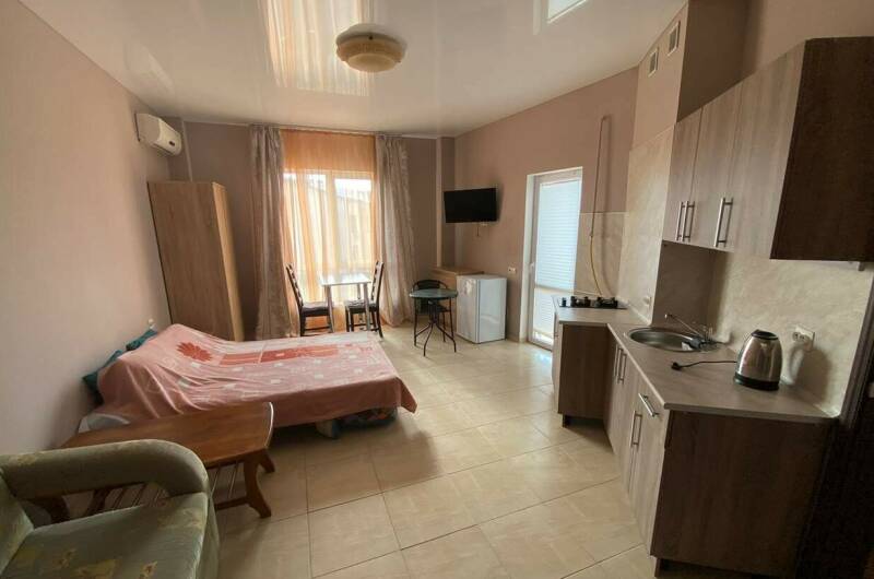 Семейные двухкомнатные апартаменты с балконом