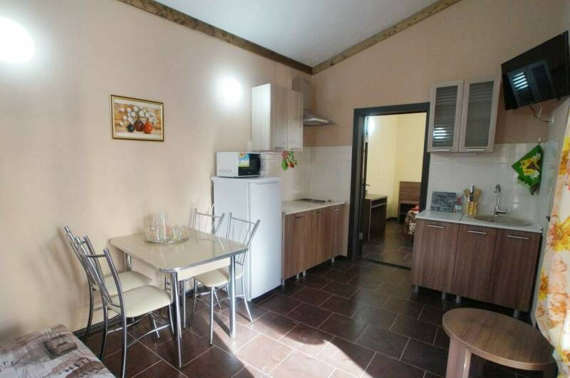 Двухкомнатные апартаменты с кухней коттедж/корпус