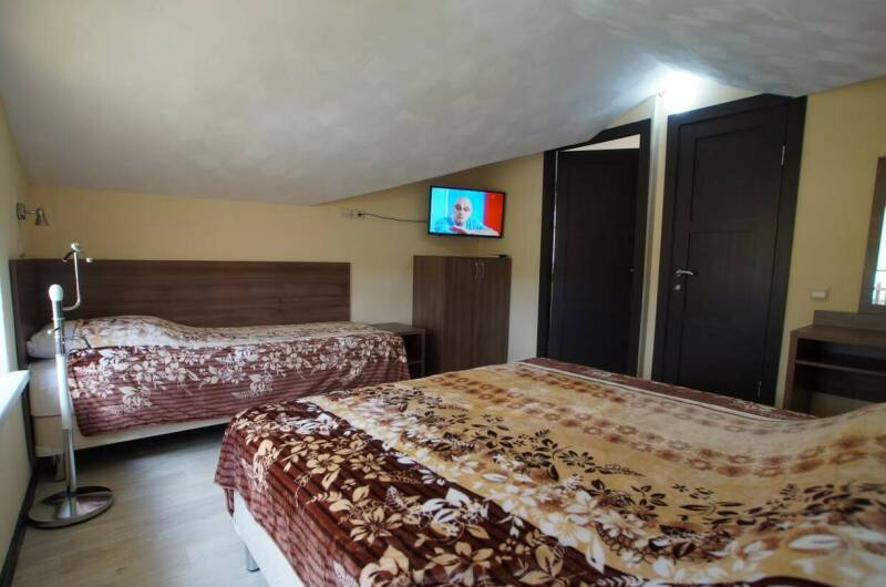 Двухэтажный апартамент с кухней в коттедже/корпусе