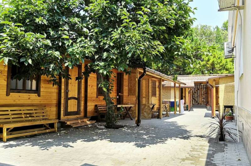 Деревянный домик