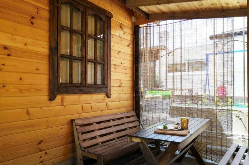 Деревянный домик