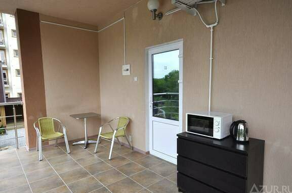 Двухместный номер с балконом 2+1