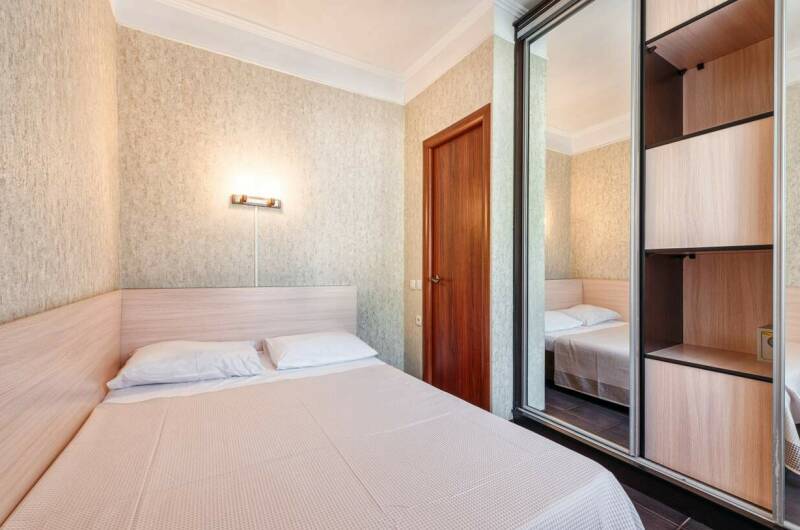 Двухкомнатный «Стандарт» с двуспальными кроватями