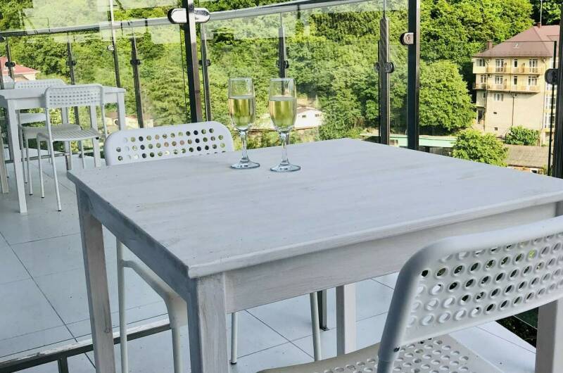 Двухместный номер с балконом и видом на море