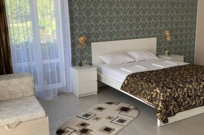 Апартамент Делюкс 6 с балконом и видом на горы