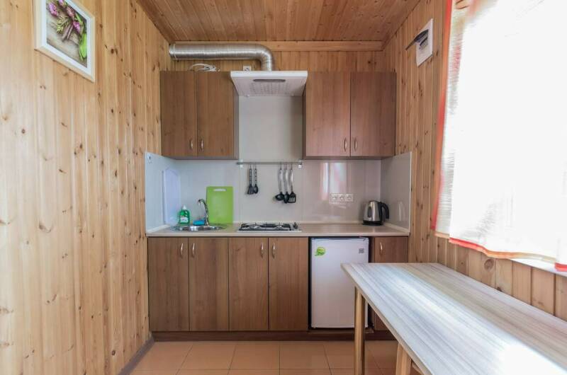 Четырехместные номера с кухней