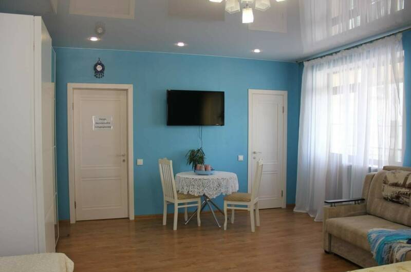 Четырехместный номер с большим балконом