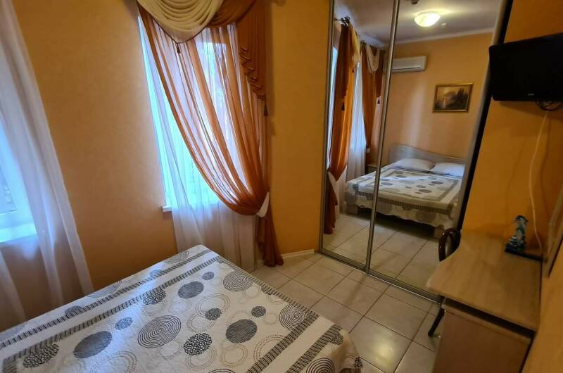 Четырехместный номер с видом на море