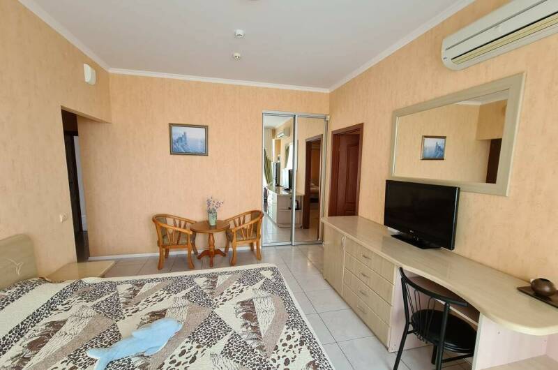 Четырехместный номер с видом на море