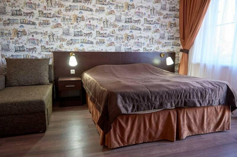 Двухкомнатный 4-х местный номер, балкон на море