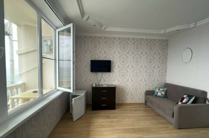 Номер ''Классический'' с видом на море и балконом