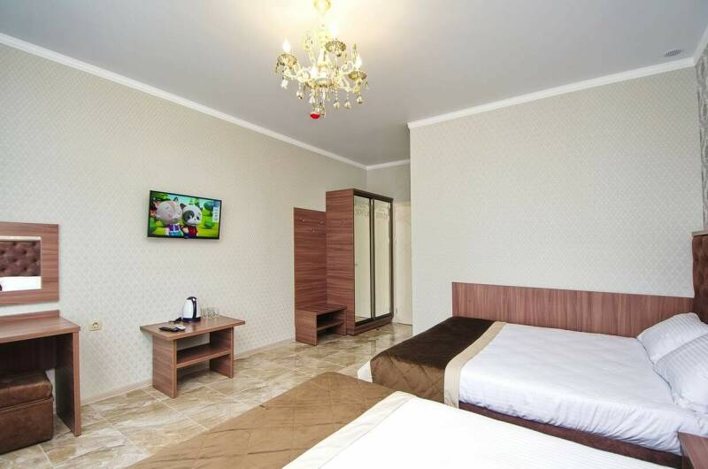 Четырехместный номер с балконом