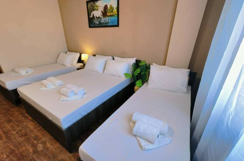 Полулюкс 4 местный с видом на бассейн (Т. Джемете)