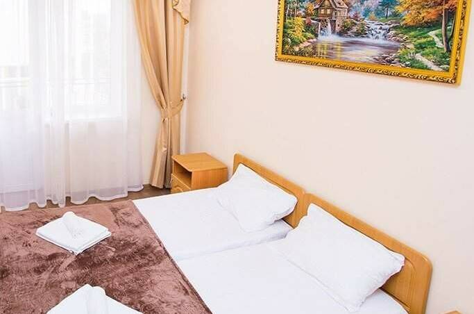 Номер «Стандарт» с 2 односпальными кроватями