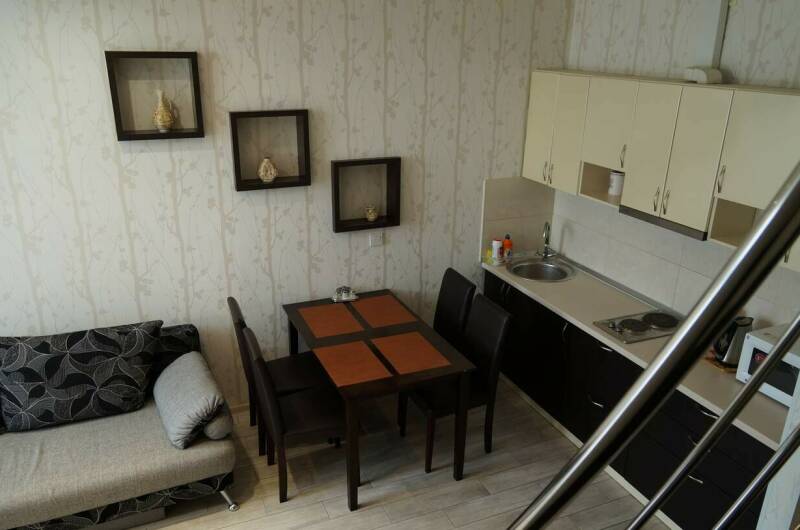 Двухкомнатные апартаменты в двух уровнях (11 этаж)