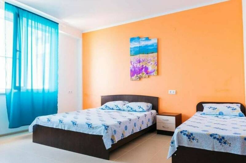 Семейный 6-ти местный двухкомнатный номер