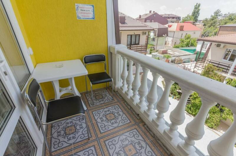 Четырехместный с удобствами с балконом 3 эт