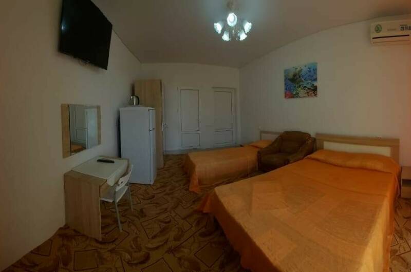 Четырехместный с удобствами с балконом 3 эт