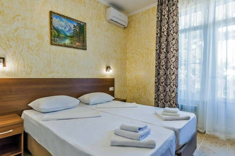 Двухместный номер с прямым видом на море