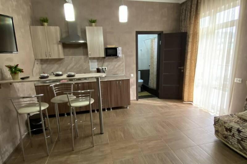 Большой корпус номер с кухней