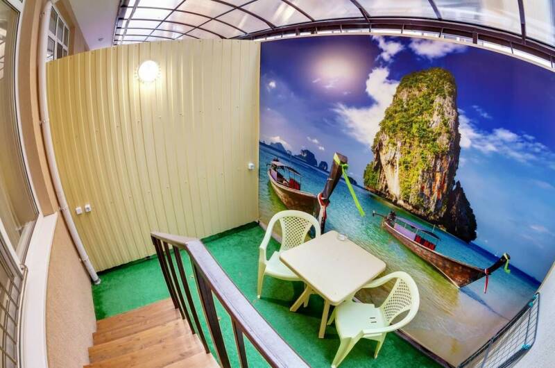 2-х местный номер «Комфорт» с собственным двориком