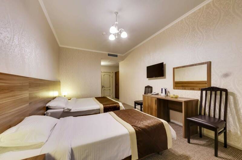 3-х местный номер «Комфорт» с собственным двориком