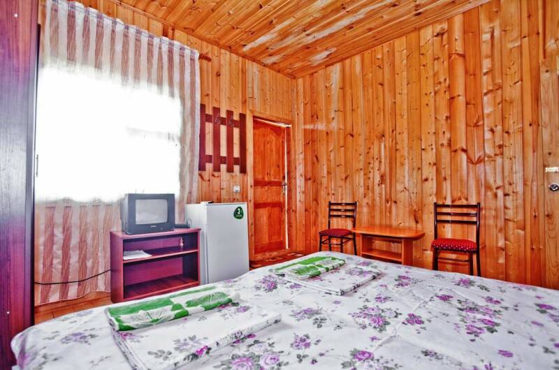 Двухместный номер в деревянном корпусе