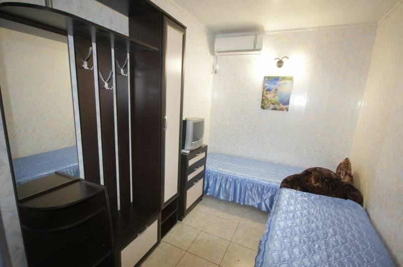 Блок четырёхместный с двумя раздельными комнатами