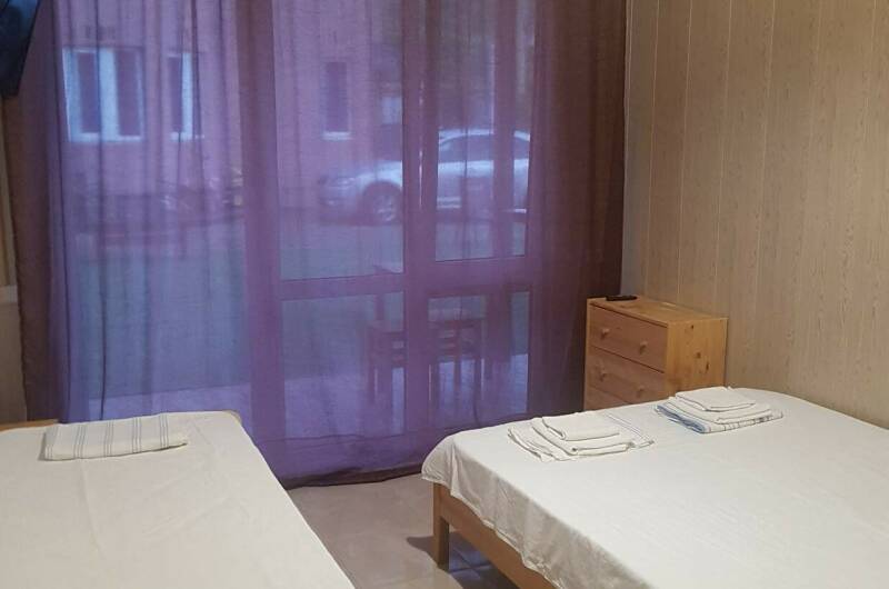 Однокомнатный 3-х местный домик с удобствами