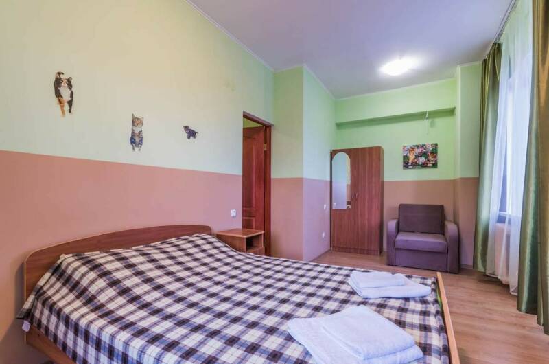 Двухкомнатное помещение (СЕМЕЙНЫЙ) со всеми уд