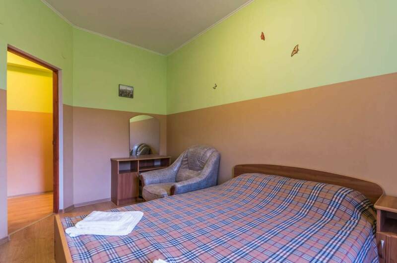 Двухкомнатное помещение со всеми уд. и балк